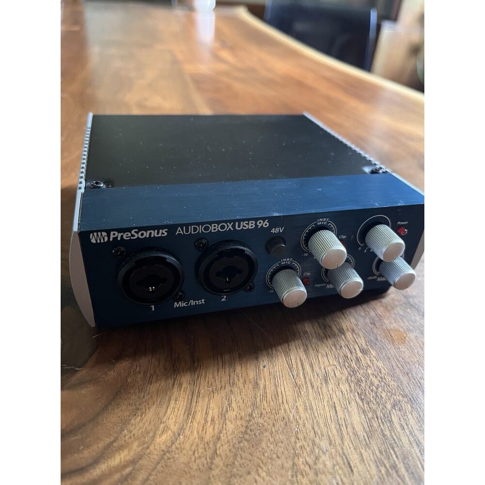PreSonus AUDIOBOX‎ USB 96 2 Channel Audio Interface Tested Working Studio Gear